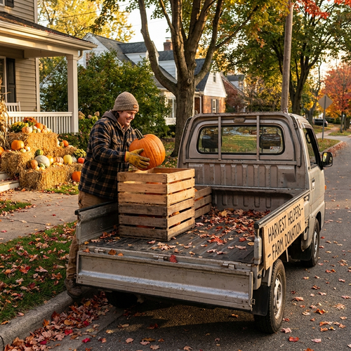 After-Halloween Pick-Up — We Donate to Local Farms